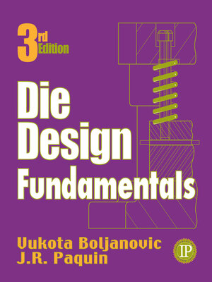 cover image of Die Design Fundamentals